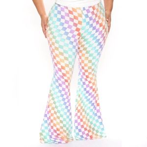 Fashion nova in a trance flared pants